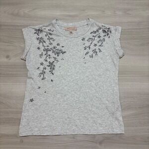 Philosophy Top Women Republic Clothing Rhinestone Embellished Cap Sleeve Sz XS